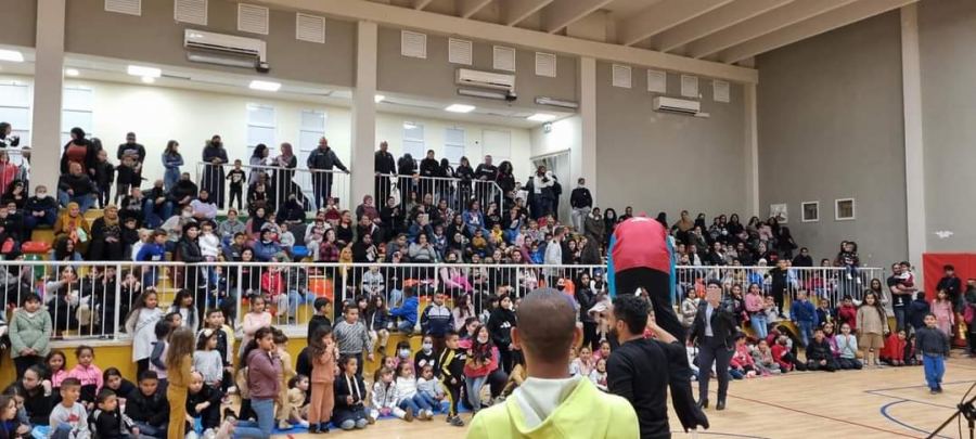 احتفال اضاءة فانوس رمضان في عكا بمبادرة الاخوين بلي وكلي عمارة 